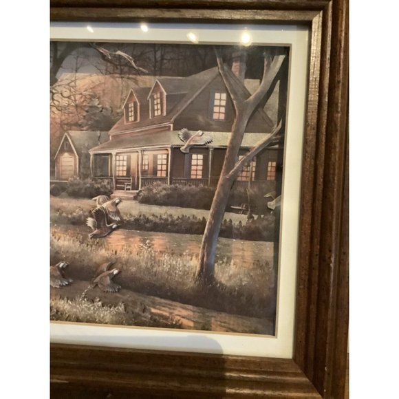 Paper Tole Designs Inc Wall Art Framed Farmhouse Quail Truck Windmill SEE READ - Picture 7 of 7